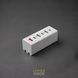 Мережевий зарядний пристрій 120 W з 3 USB і 3 Type-C, швидке заряджання, універсальний адаптер живлення 1067 фото