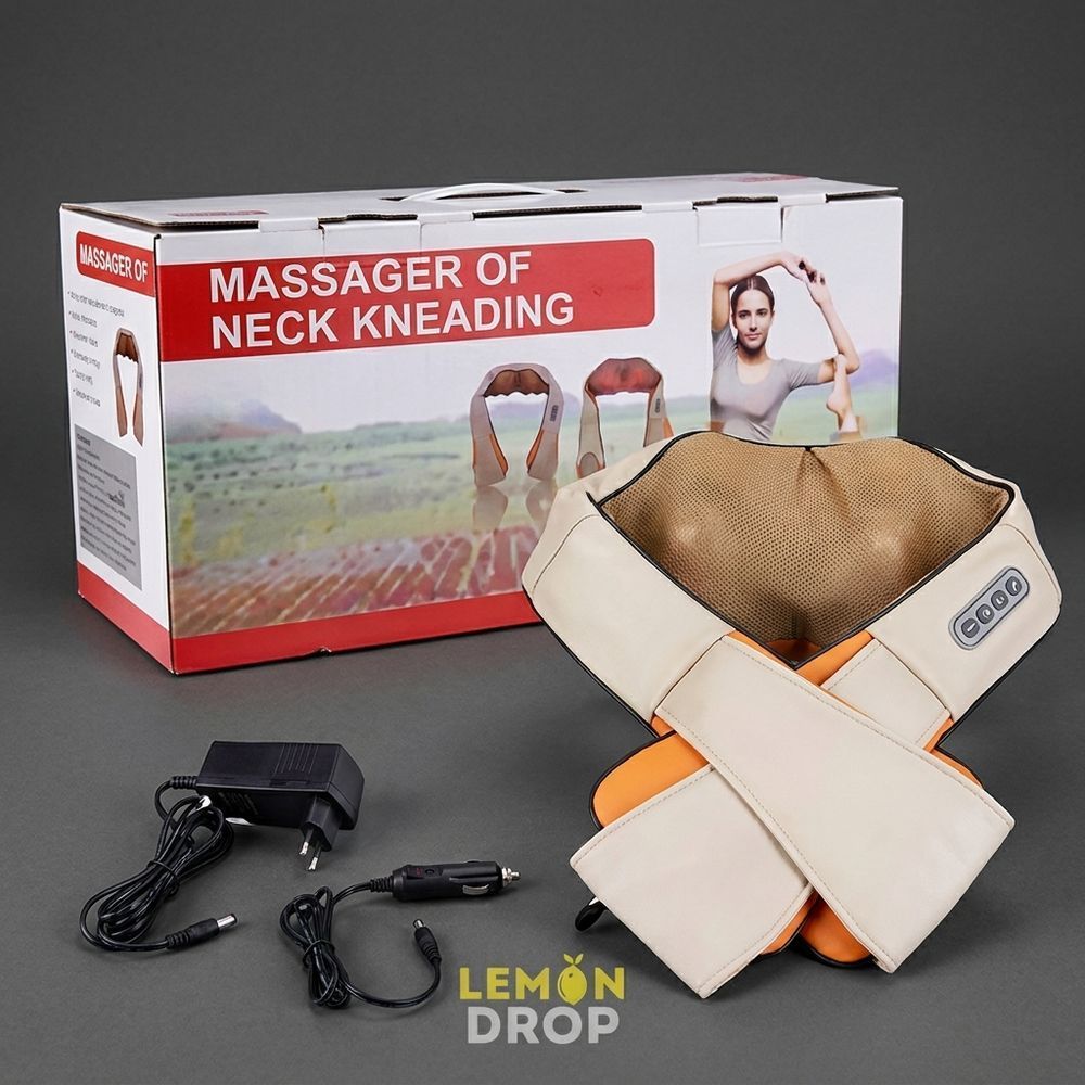 Електричний масажер electric massager 220+12 ват 0613 фото