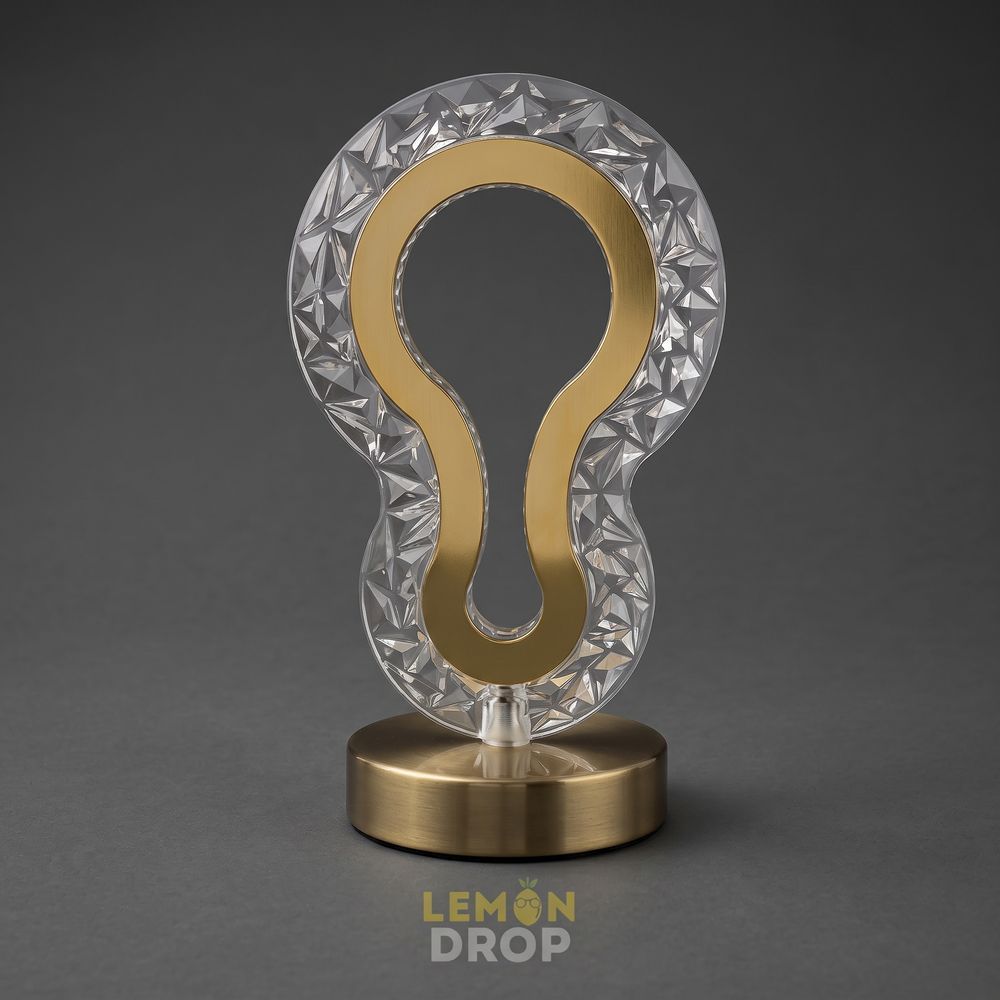 Настільна лампа з кристалами та діамантами Creatice Table Lamp 1279 фото